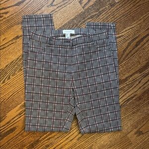 Plaid Pants, Black, White, Red - girls/juniors